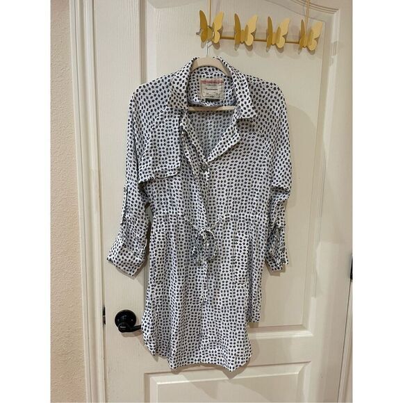 Anthropologie Sightseer Trench by Cartonnier size XS - Picture 2 of 8